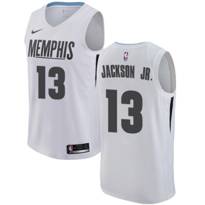 Nike Memphis Grizzlies #13 Jaren Jackson Jr. White Youth NBA Swingman City Edition Jersey